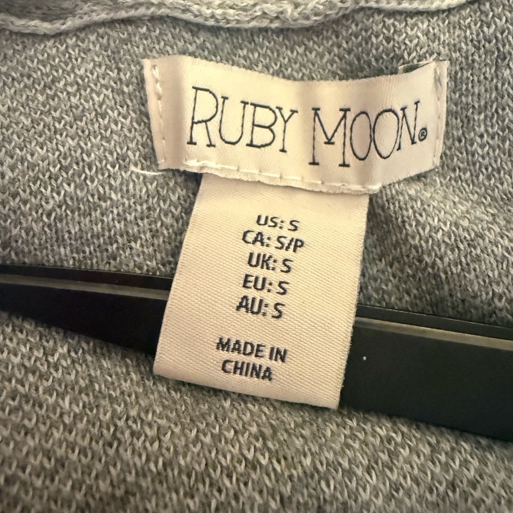 Ruby Moon Leopard Print Longline Duster Cardigan … - image 4